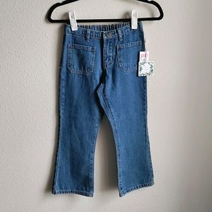 Chelsea & Violet Girls High-Rise Cropped Jeans